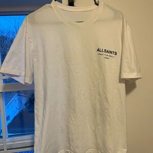 All Saints Classic White Tee